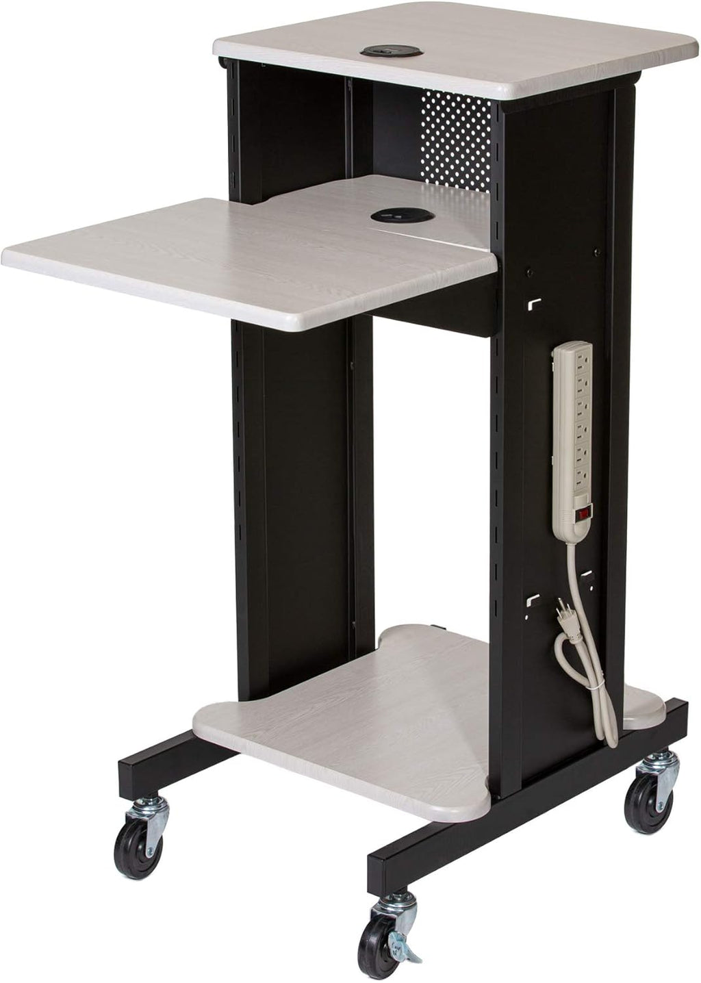 Presentation Cart with Storage Cabinet E2821