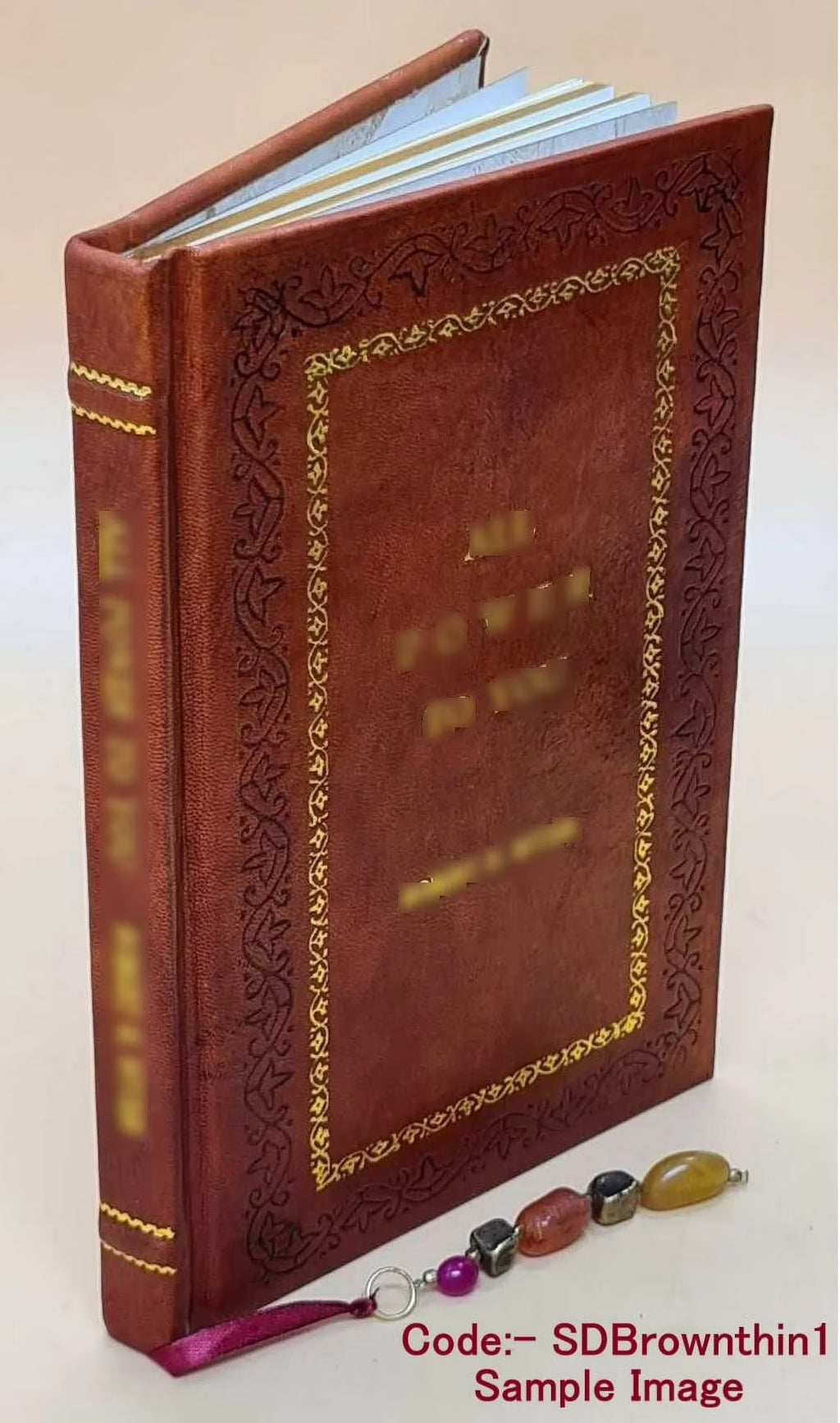 Premium Leather Bound Book V515