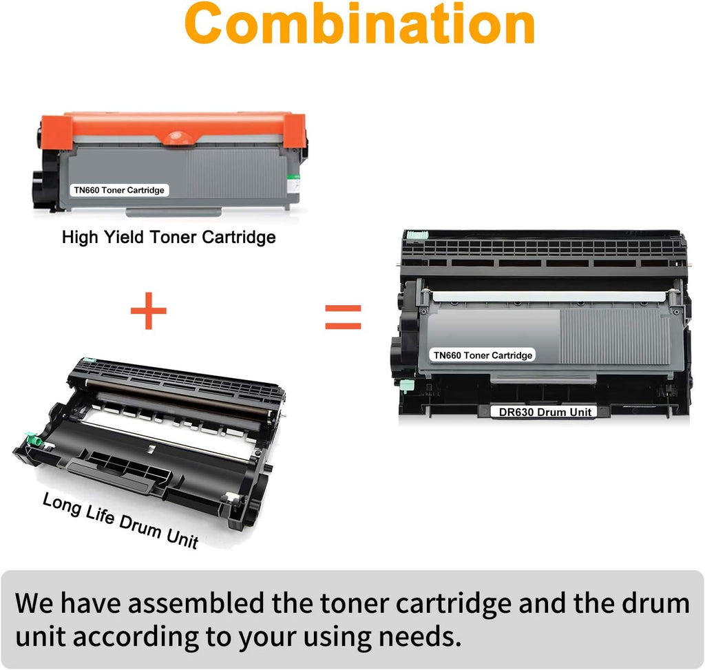 Compatible Drum Unit and Toner Cartridge Combo Pack T718