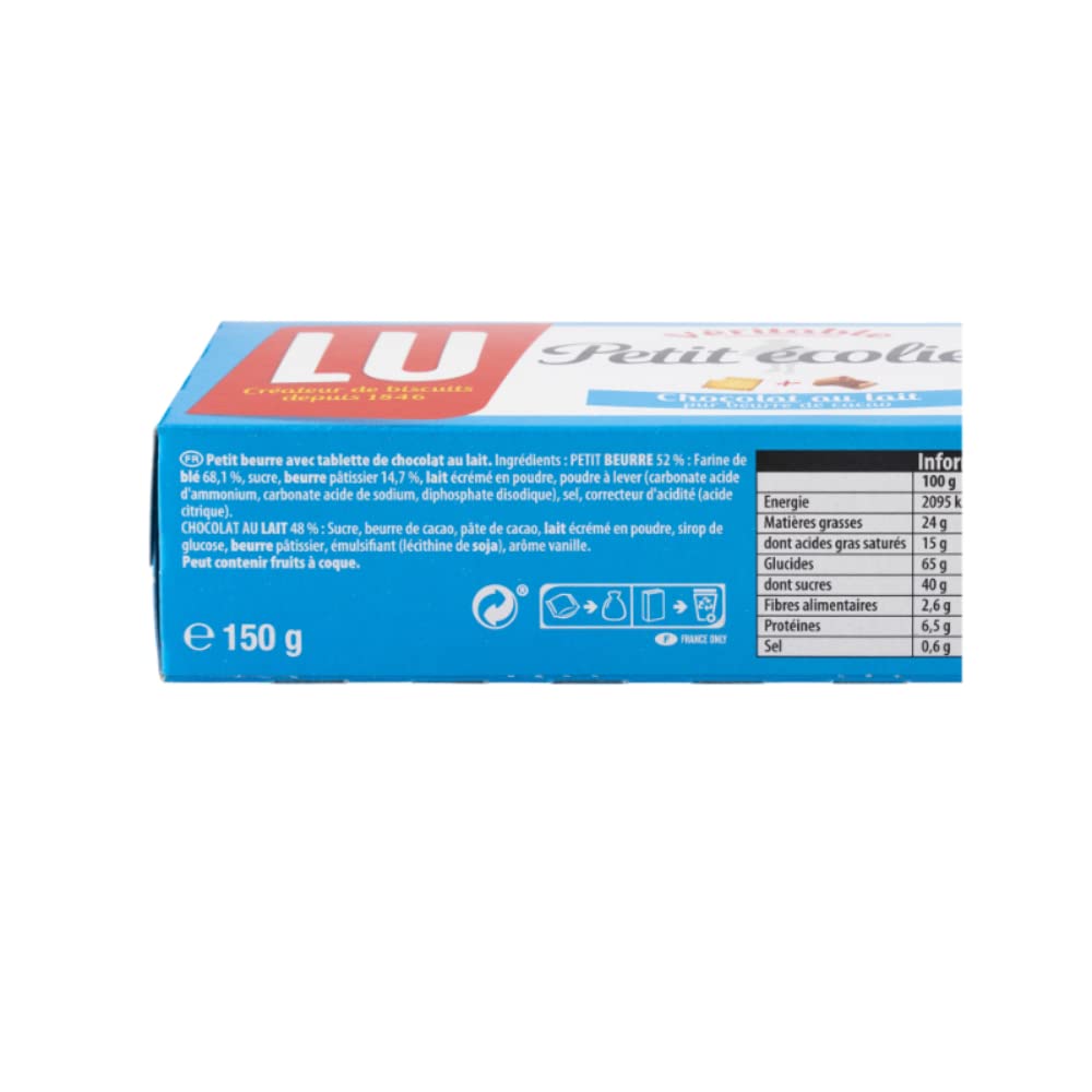 Milk Chocolate Biscuits 150g Pack of 6 B5661