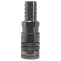 1/2 In Id Steel Semi-Auto Coupler Standard Hose Barb, Bundle of 5 U57183