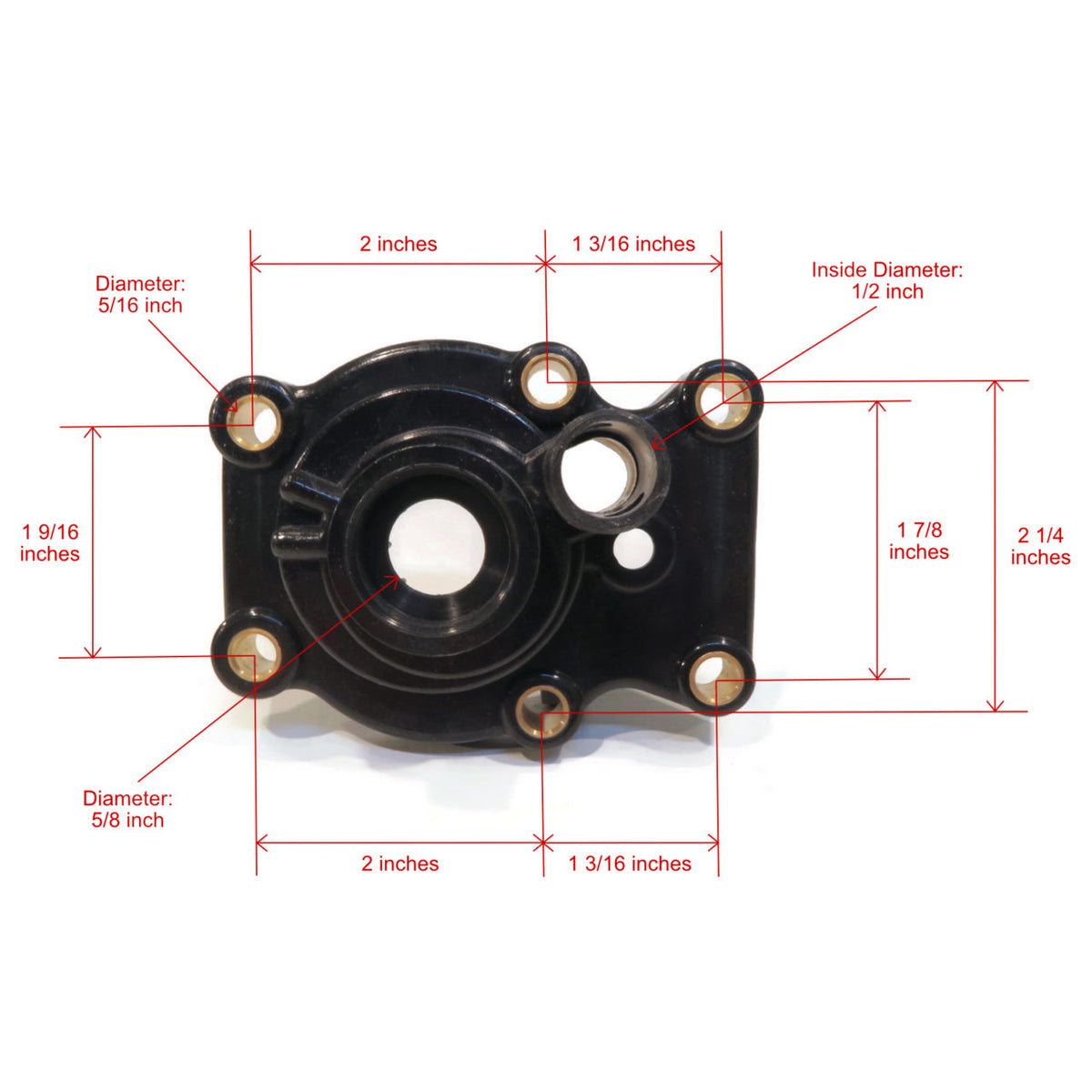 Water Pump Kit for 1990 Johnson 30 HP Boat F371301