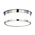 Polished Chrome 2 Light Flush Mount A973