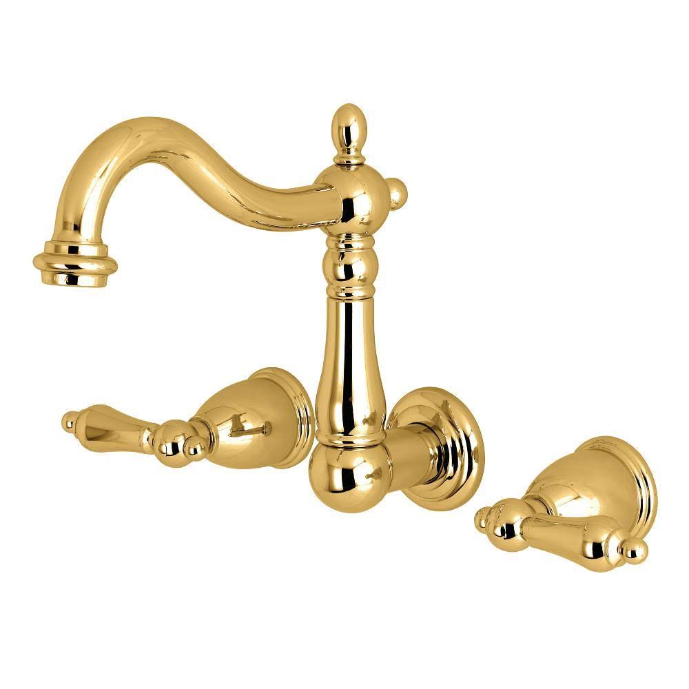 Oil Rubbed Bronze Wall Mount Bathroom Faucet F636