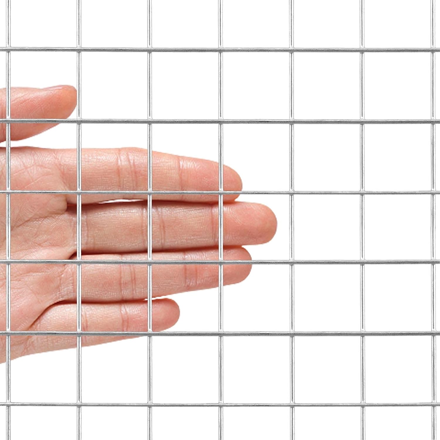 Galvanized Welded Wire Mesh Fence 24 Inch x 50 Foot 1 Inch x 1 Inch 16GA A690655