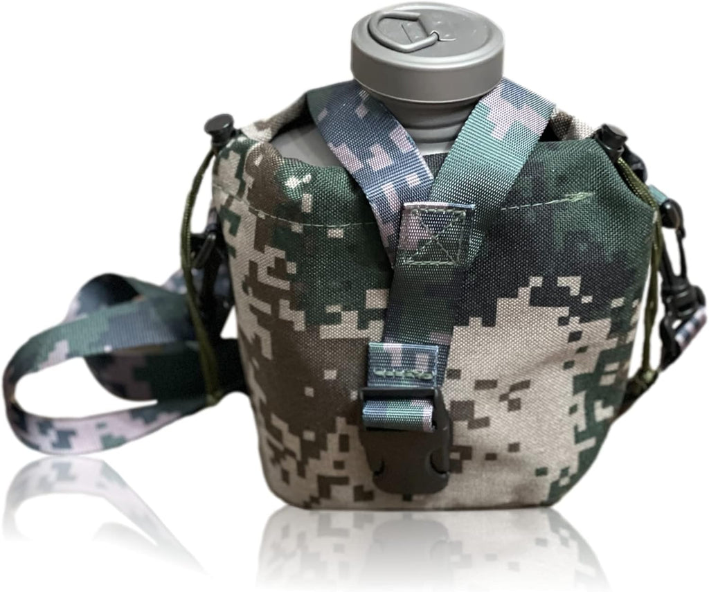 Titanium Canteen with Carry Case 1100ml 37oz Pack of 2 O9745