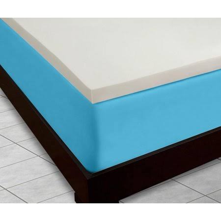2.5lb Twin XL Size Memory Foam Mattress Topper N916