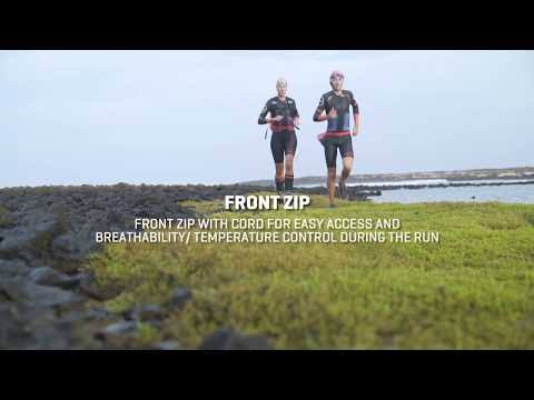 Men's Swim-Run Wetsuit with 8mm Calf Sleeves E5074