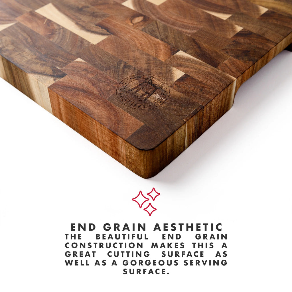 Acacia End-Grain Cutting Board G62048
