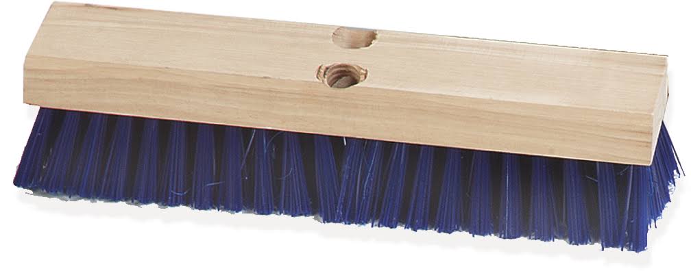 Blue Polypropylene Deck Scrub Brush W79671