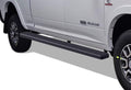 Black Powder Coated 5 inches Running Boards Side Steps Step Rails U859