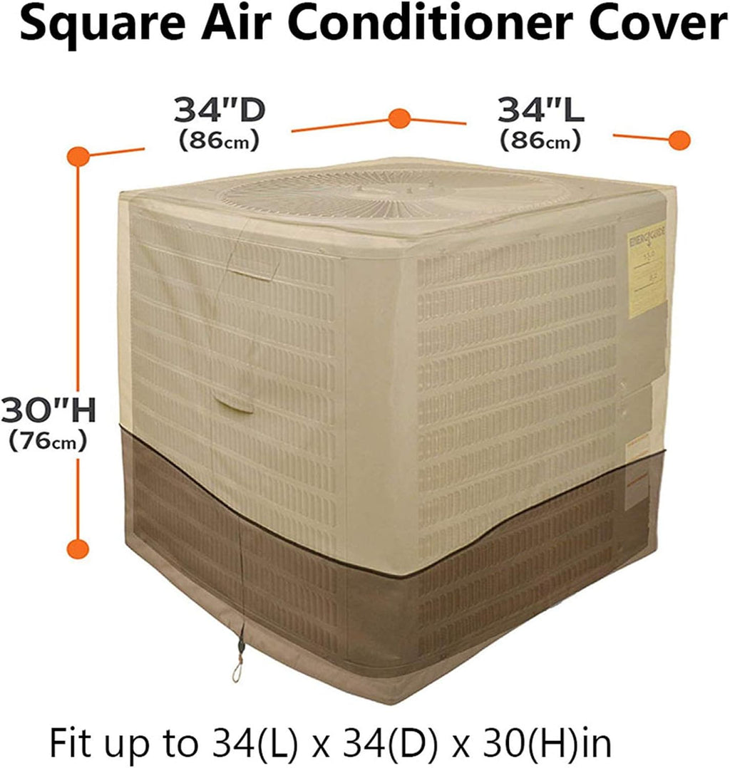 34x34x30 in Square AC Covers Pack of 2 N320