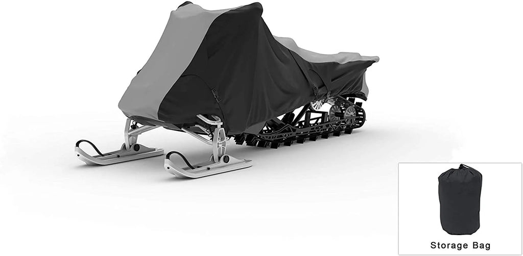 Snowmobile Cover with Built-in Securing Straps D3176