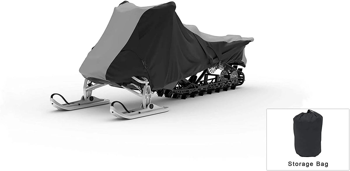 Snowmobile Cover with Built-in Securing Straps D3176