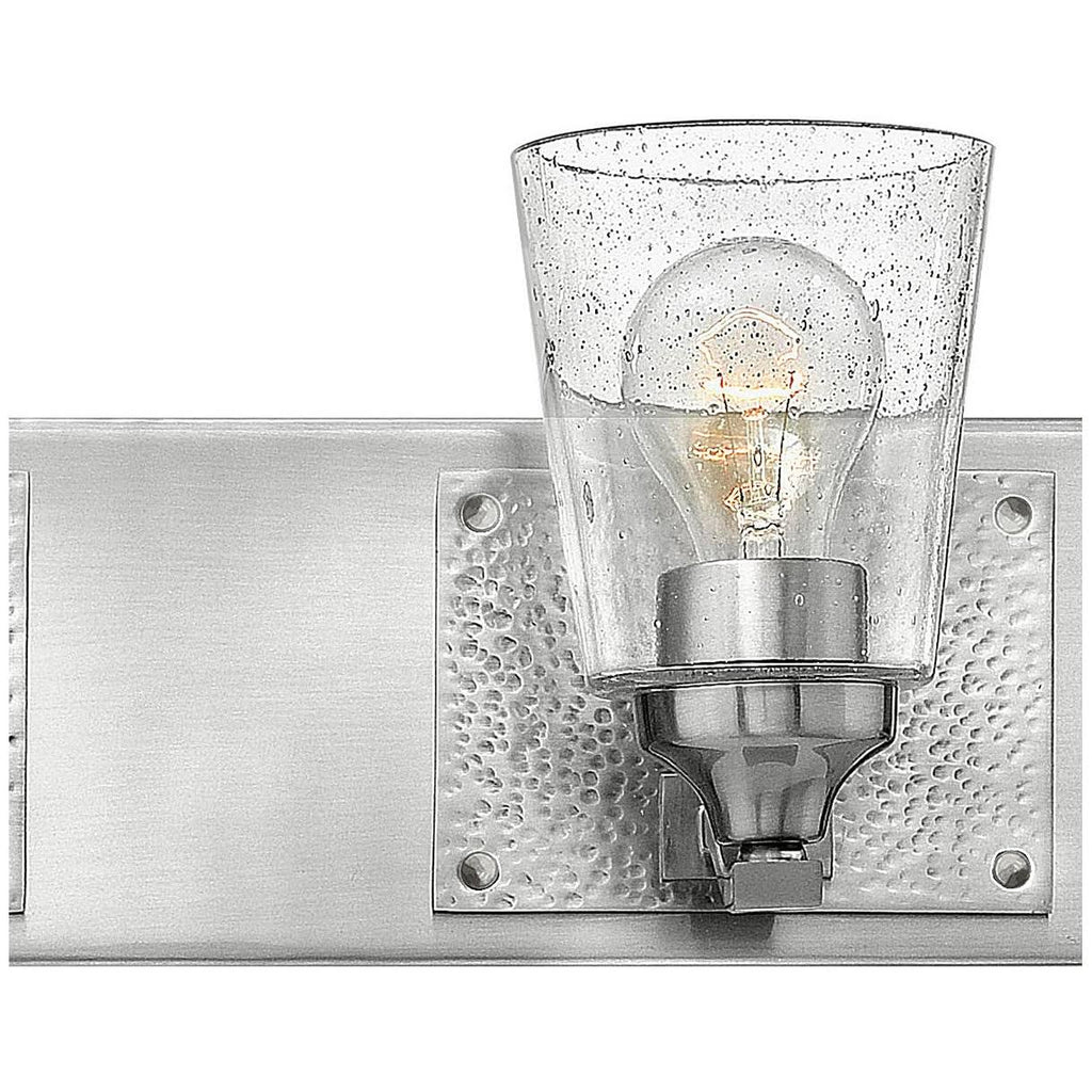 Brushed Nickel 2 Light Bath D575