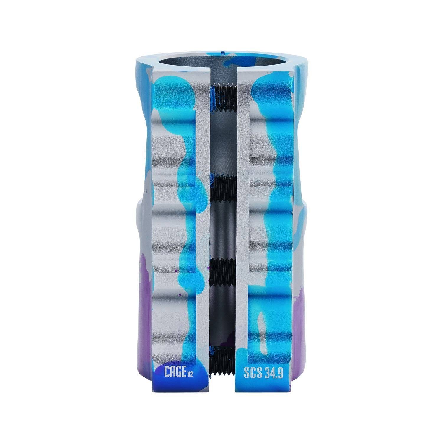 Blue/Purple Alloy SCS Clamp D40896