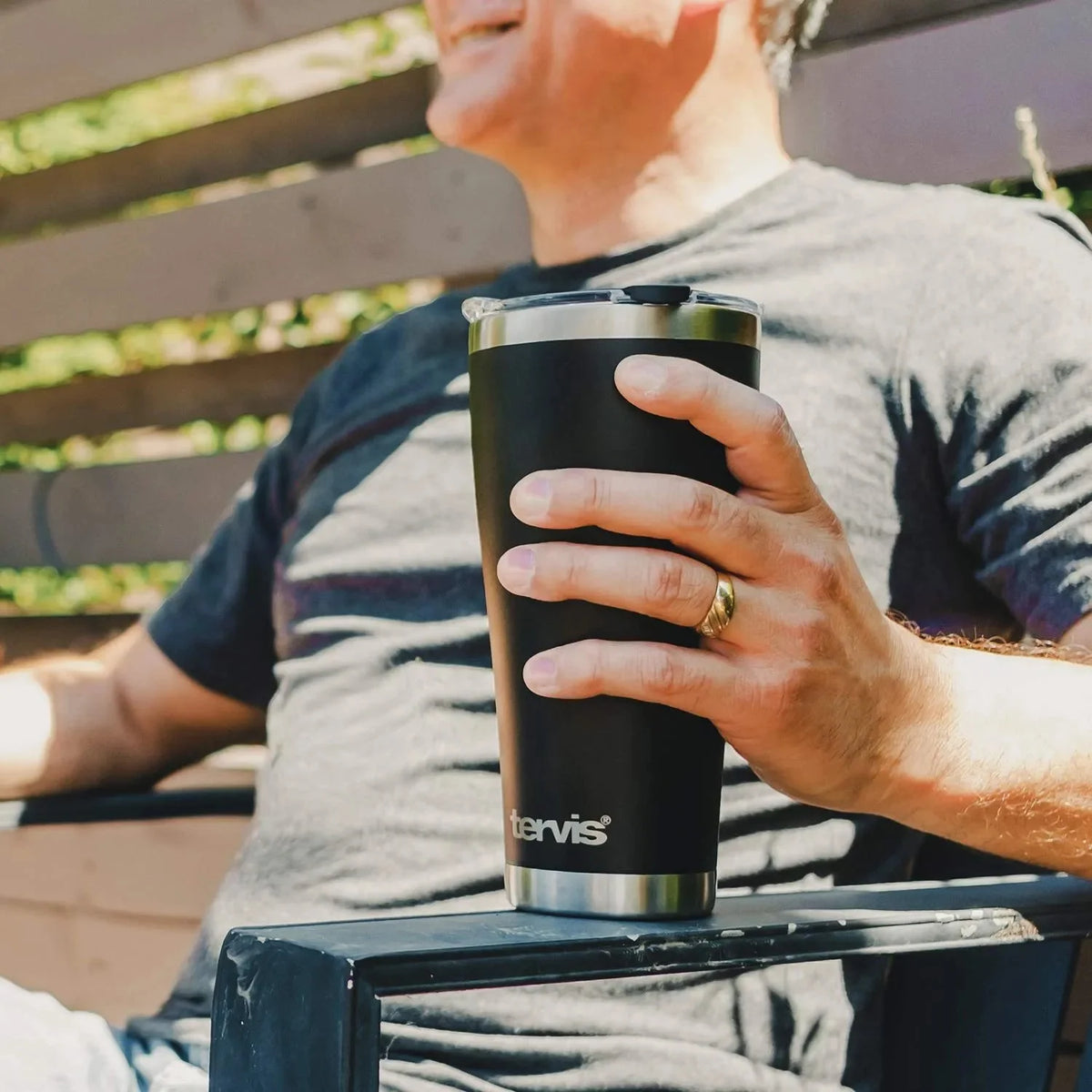 30oz Triple Walled Stainless Steel Insulated Tumbler Cup Q811446