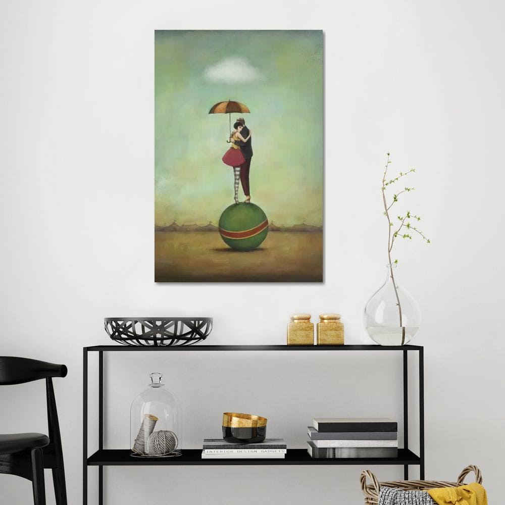 Circus Romance Canvas Wall Decor Prints E760
