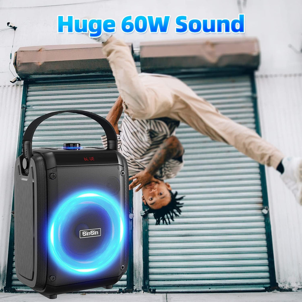 Bluetooth Speaker with Subwoofer Punchy Bass P68461