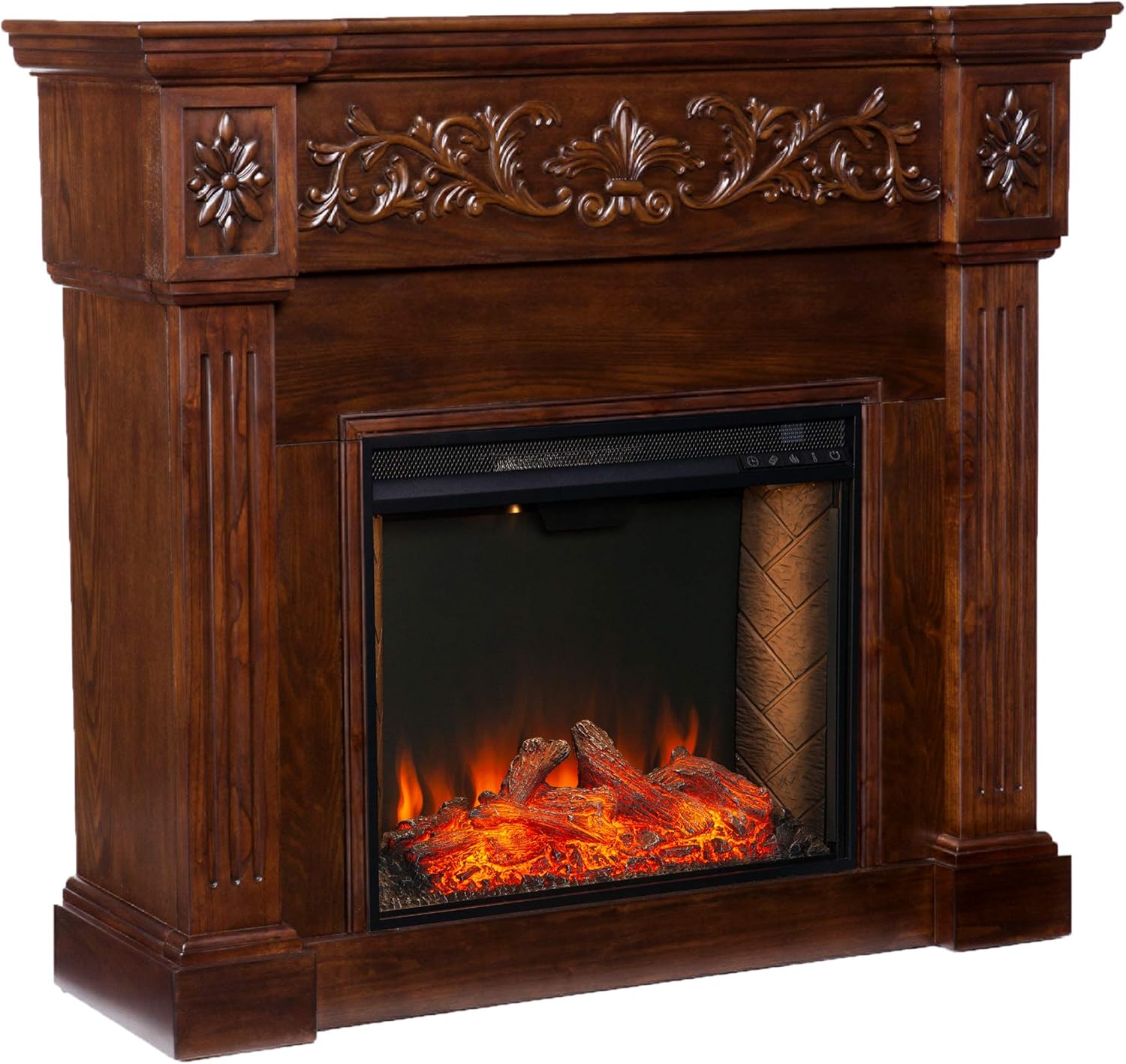 Ivory Electric Fireplace F102708