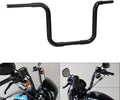 Black 18" Rise Ape Hanger Handlebar 1-1/4" FAT M982