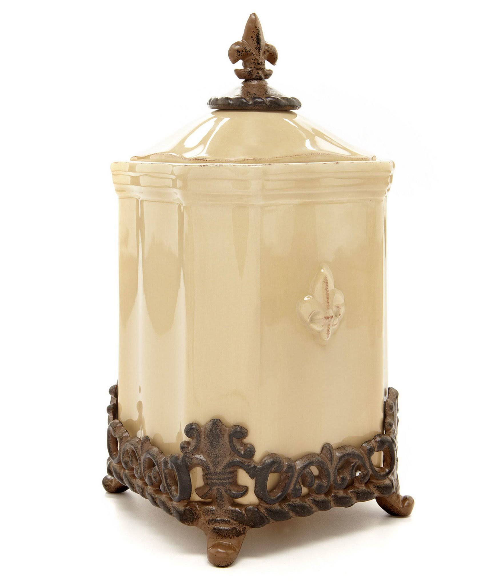 Fleur-de-lis Canister U824063