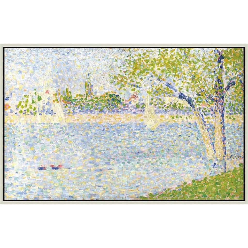 Silver Frame Giclee Print Oil Painting 32x22 J2342
