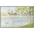 Silver Frame Giclee Print Oil Painting 32x22 J2342