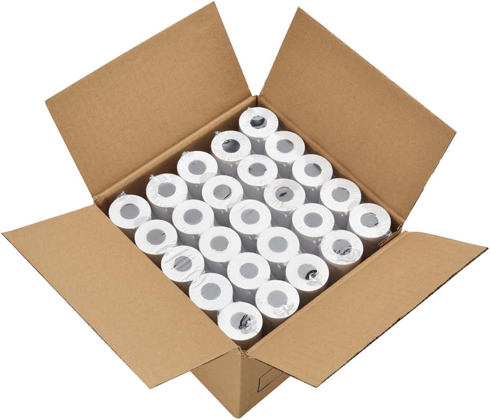 50 Rolls 2 1/4 x 165' Thermal Paper Receipt Paper Pack of 2 G159