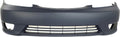 Front Bumper Cover Compatible with 2005-2006 Toyota Camry Primed SE Model with Fog Light Holes H65025