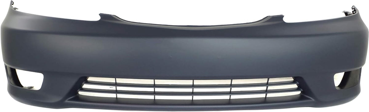 Front Bumper Cover Compatible with 2005-2006 Toyota Camry Primed SE Model with Fog Light Holes H65025