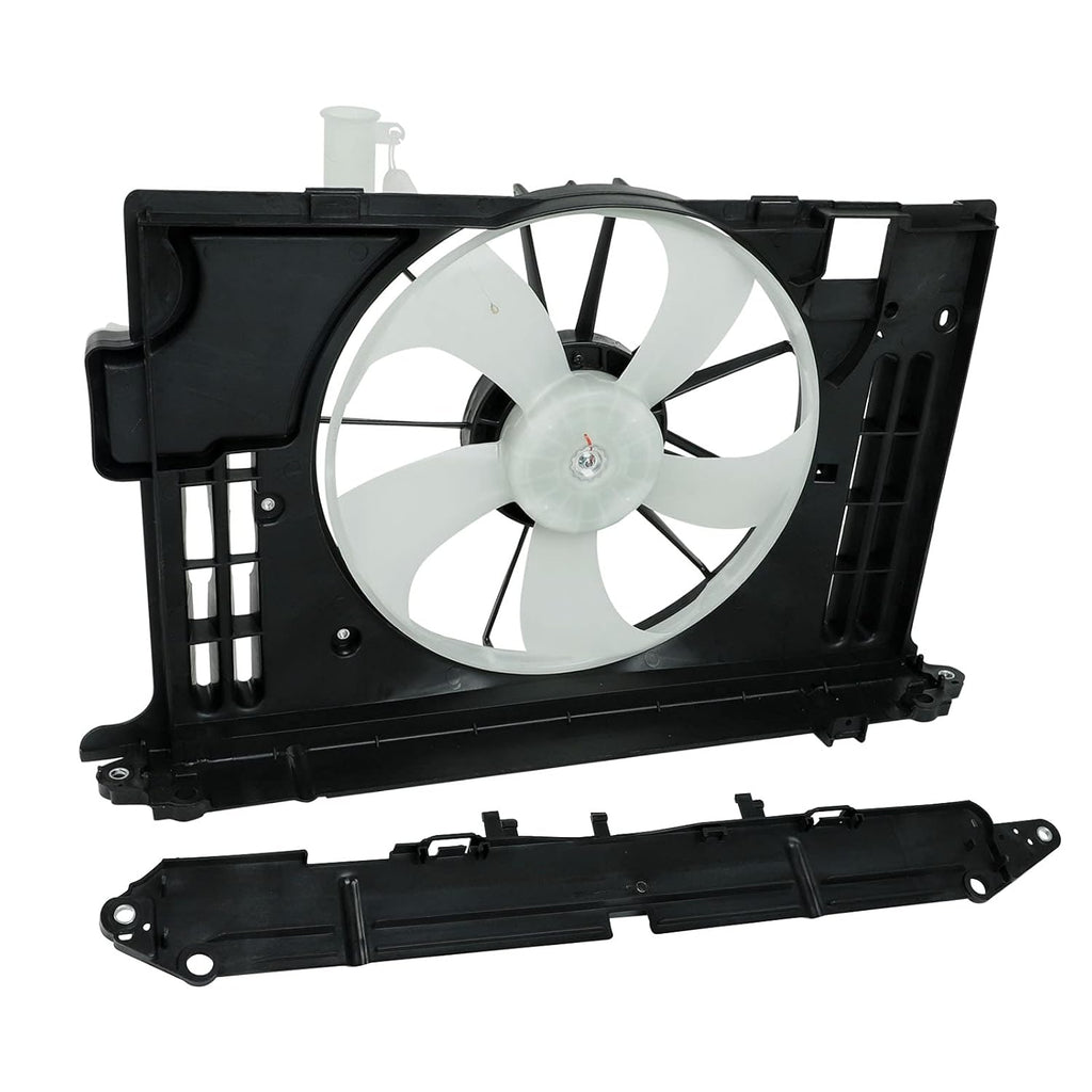Radiator Cooling Fan Assembly Compatible with 2014 2015 2016 Toyota Corolla, Pack of 2 Q220