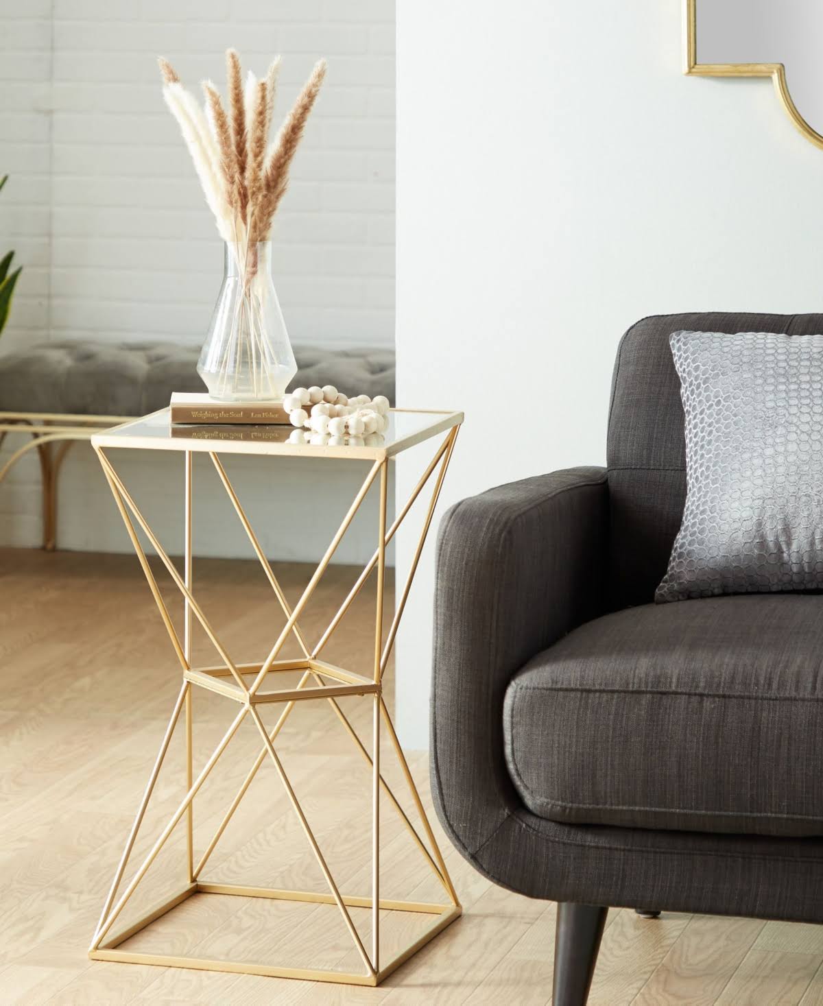 Gold-Tone Accent Table H873919
