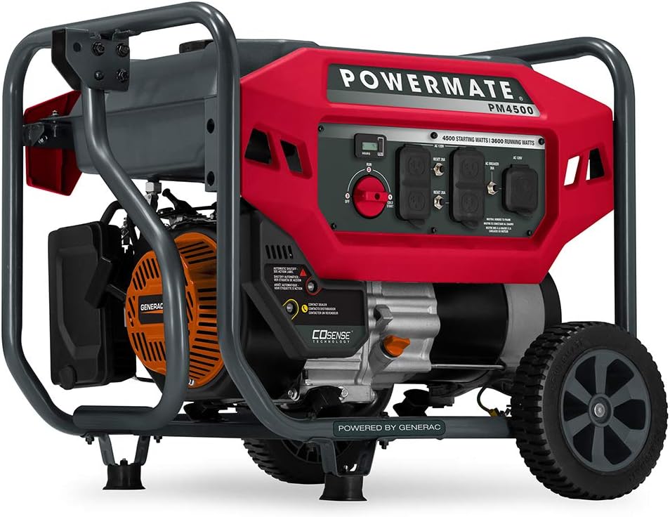 Red Black 3800 Watt Gas Generator A561
