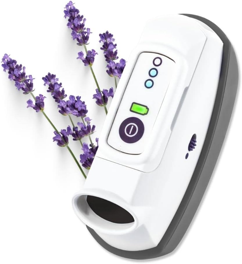 Purple Calming Device with Peppermint Scent W52599